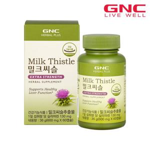 [GNC] 밀크씨슬 600mg 30일분(60정) x 1병