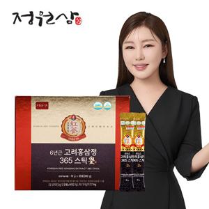 [정원삼] 6년근 고려홍삼정 365스틱 황 (10g x 30포) 홍삼스틱