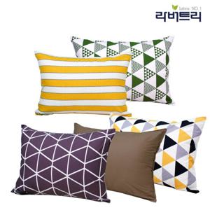 라버트리 사각/패딩/솜/누빔 베개커버 모음/면/국내산