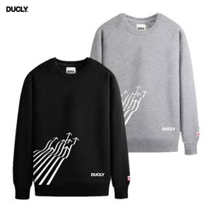 [듀클라이] 정품 기모 맨투맨 티셔츠 DU-123