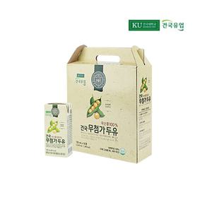 [건국유업] 건국 무첨가두유 190ml×16팩