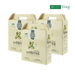 [건국유업] 건국 무첨가두유 190ml×48팩