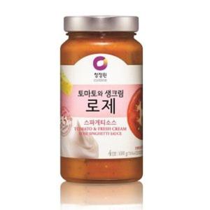 청정원 로제 스파게티소스600g