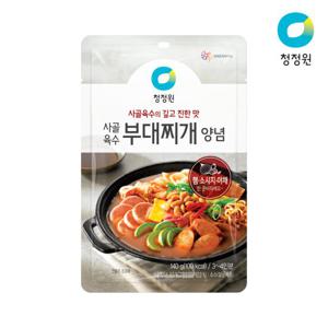 청정원 사골육수 부대찌개 양념 140g