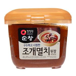 청정원 순창 조개멸치 된장450g