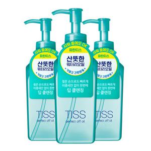 TISS 퍼펙트 오프 오일 230ml 파란티스3개