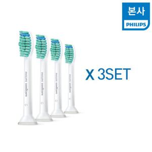 PHILIPS 필립스 소닉케어 프로리절트 칫솔모 HX6014/63x3SET