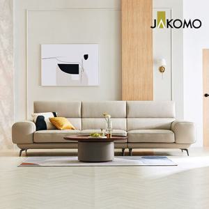 [자코모] 르마스 4인 기능성 슈렁큰 천연면피 소가죽 소파