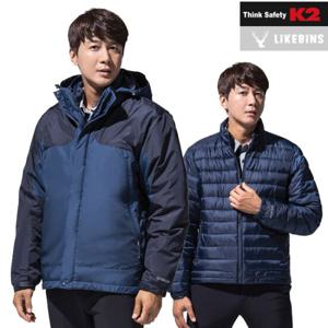 K2 세이프티 라이크빈 LB2-F121 내피탈부착 패딩점퍼