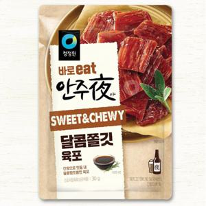 [청정원]바로eat 안주야 달콤쫄깃 육포 30g