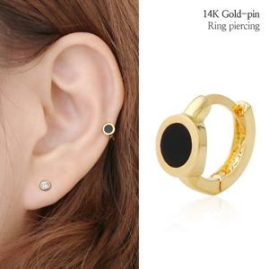 [미니아트] 라온즈 14K 금침 귀찌 피어싱 귓바퀴 링 귀걸이