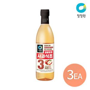 청정원 정통사과식초 800ml x 3개