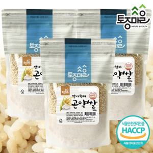 [토종마을]HACCP인증 발아현미 곤약쌀 500g X 3팩