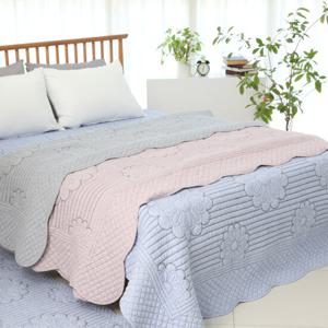 [리앤데코] 로엠플라워 워싱스프레드 카페트 160x210cm