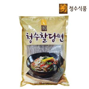 [청수식품] 청수 찰당면 25인분 대용량 500g x1봉