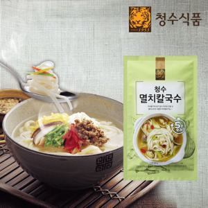 [청수식품] 청수 멸치칼국수 1인분 110g x 1봉