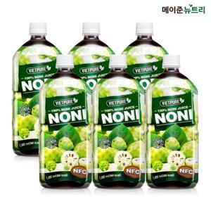 메이준뉴트리 NFC 비엣퓨어 100% 노니주스 1000ml 6병