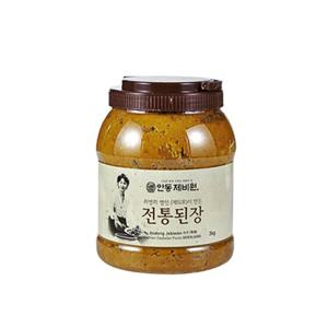 전통식품명인 최명희님의 3년묵은 전통된장 3kg 안동제비원