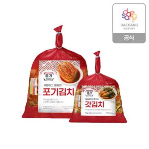 종가 포기김치 4kg+갓김치 1kg