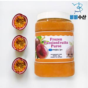 씨없는패션후르츠 퓨레 1kg(병포장)