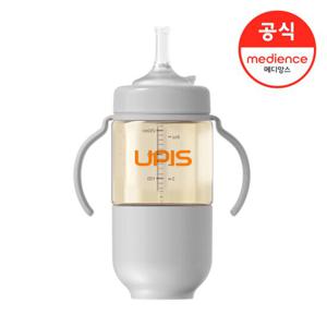 유피스) PES 빨대컵 6M+ (260ml 그레이)_L506