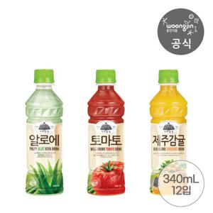 웅진식품 가야농장 340mL 12개