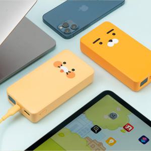 카카오프렌즈 사각 PD 보조배터리 20000mAh(노트북 충전가능)