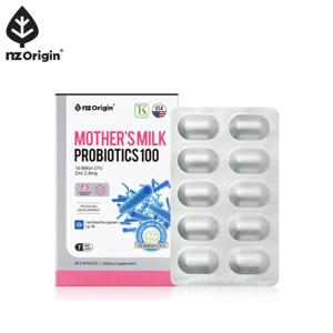 [엔젯오리진] 모유유산균 100(500mg X 30캡슐) X 1통