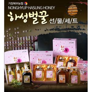 [북부농협]하성벌꿀 선물세트(아카시아500g 2병+야생화500g 1병)