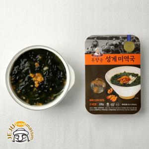 [성산포어멍] 부향순 제주 성게미역국(200g 3~4인분/pack냉동)