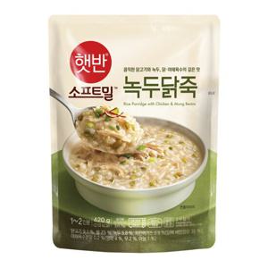 소프트밀녹두닭죽420