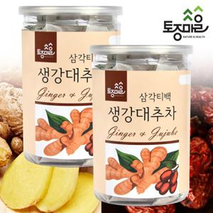 [토종마을]프리미엄 국산 생강대추차 30티백 X 2통(60티백)