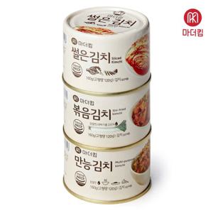 (1박2일 패키지) 마더킴 캔김치 3캔 160g  x 3캔