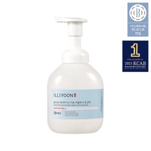 일리윤 세라마이드 아토 버블 워시 앤 샴푸 400ml