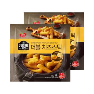 [동원] 퀴진 더블 치즈스틱 400g x2봉