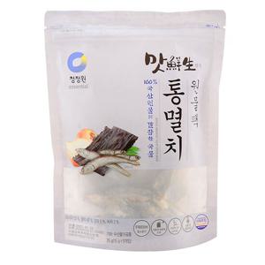 청정원 맛선생통멸치원물팩75g