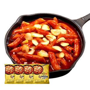 석관동떡볶이 마늘듬뿍맛 4팩