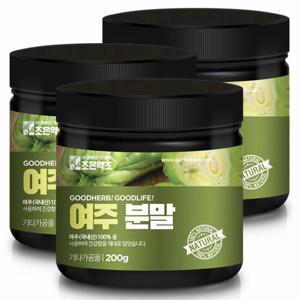 국산 여주 고과 여주분말 가루 200g x 3