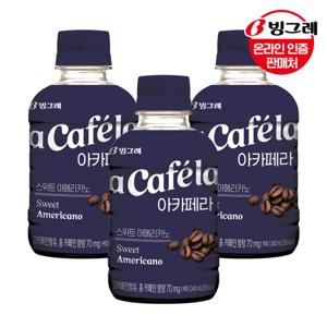 빙그레 아카페라 스위트 아메리카노 240mlx20펫