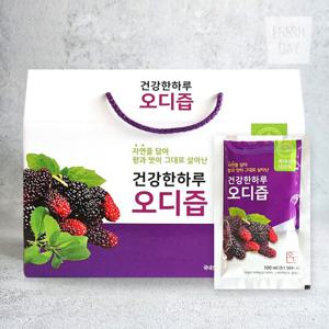 자연그대로 정읍 토종 오디즙 선물세트 120봉×100ml