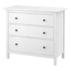 이케아 HEMNES 3칸서랍장 108x95