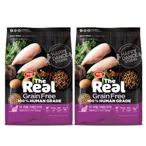 [하림펫푸드] 더리얼 캣 GF 크런치 닭고기 시니어 3.2kg