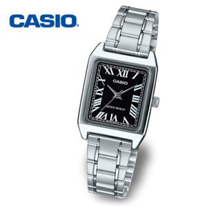 [정품] CASIO 카시오 여성 정장 메탈시계 LTP-V007D-1B