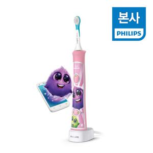 PHILIPS 필립스 소닉케어 키즈 블루투스 에디션 핑크 HX6351/44