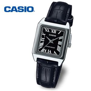 [정품] CASIO 카시오 여성 정장 가죽시계 LTP-V007L-1B