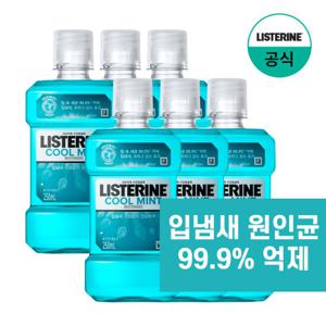 [리스테린] 쿨민트 250ml x6