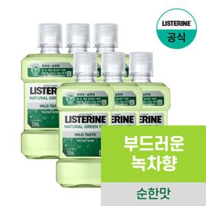 [리스테린] 그린티 마일드 250ml x6