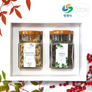 [창원몰][차오름꽃차]아카시차+쑥병차 선물세트