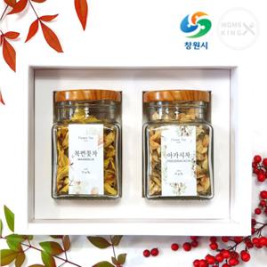 [창원몰][차오름꽃차]목련꽃차+아카시차 선물세트