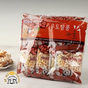 제주 우도땅콩과즐 280g x 3봉 (35gx8개입/봉)